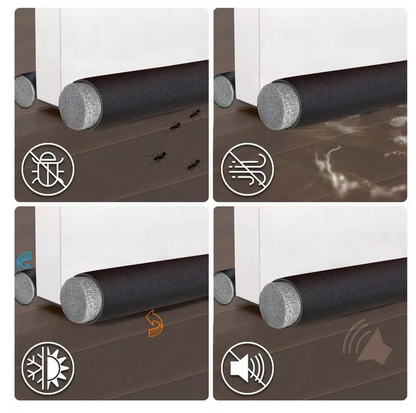 Guardapolvos Cubre Polvos de Puerta – Aislante Térmico y Antipolvo Doble Cara