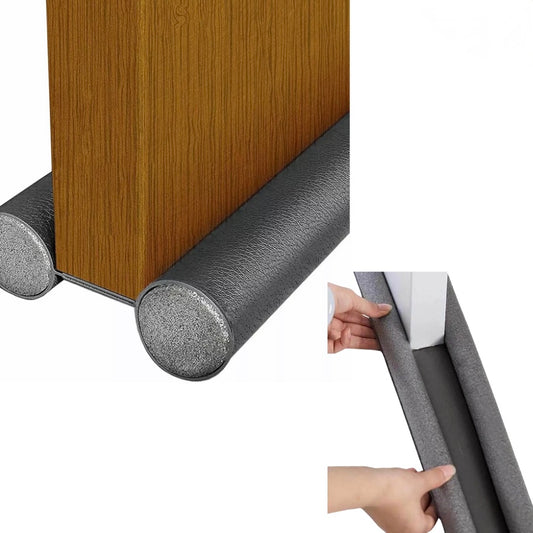 Guardapolvos Cubre Polvos de Puerta – Aislante Térmico y Antipolvo Doble Cara